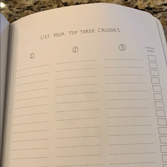 Friends Listography book - Picture 8 of 8